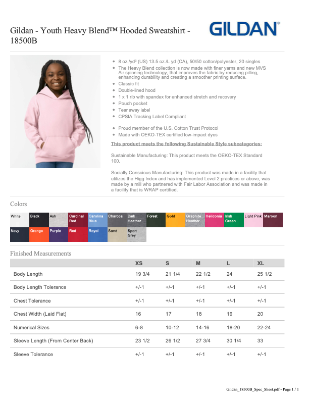 HWG Hoodie Youth & Adult