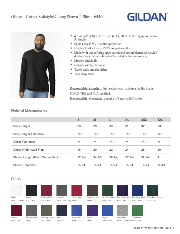 RFF26 Long Sleeve Tshirt