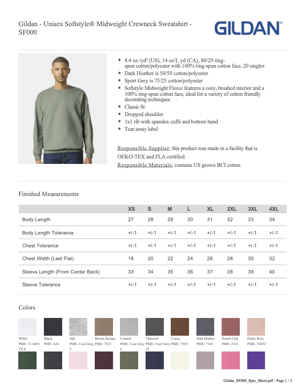 RFF26 Crewneck Sweatshirt