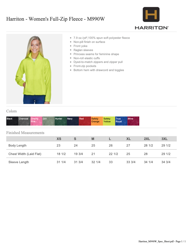 Storm Full Zip Fleece