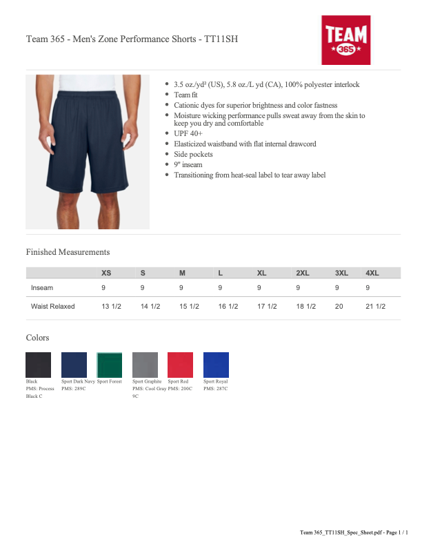 Viper Performance Shorts