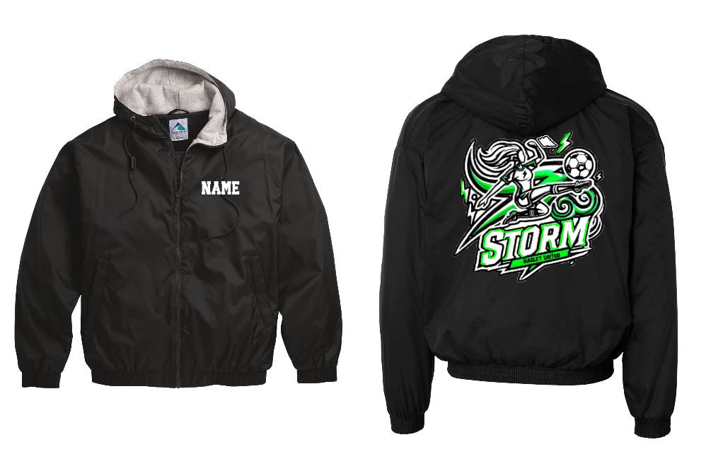 Storm Fleece Lined Hooded Taffeta Jacket