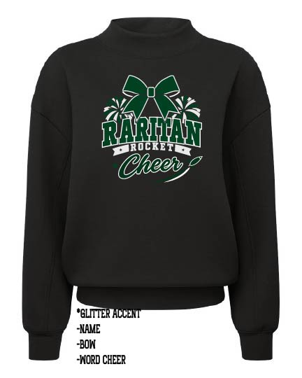 RHS Cheer27 LUXE Mock Neck Sweatshirt