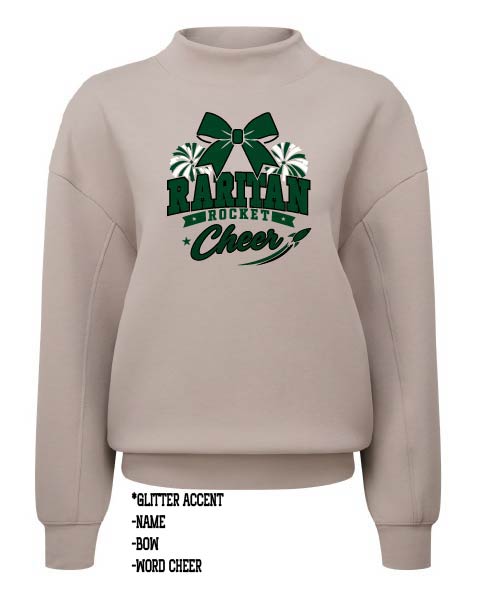 RHS Cheer27 LUXE Mock Neck Sweatshirt