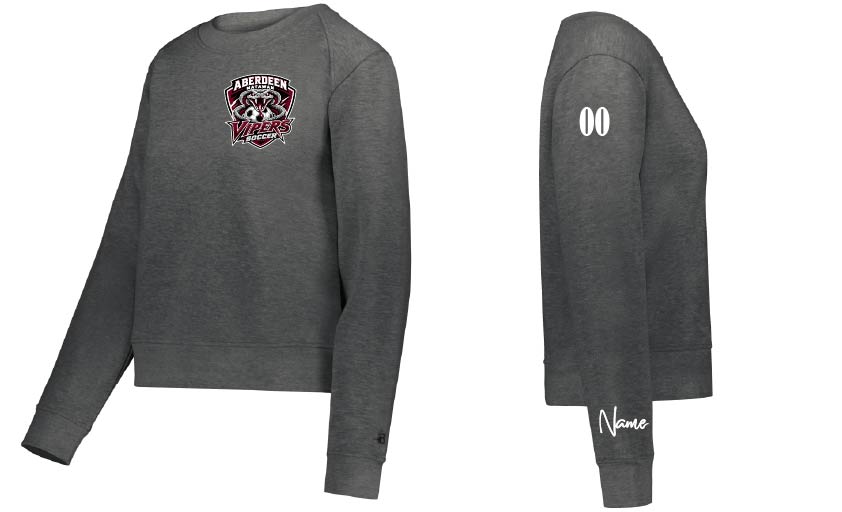 Viper Ladies Cropped Crew