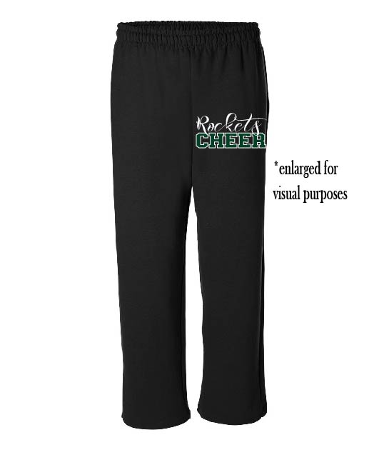 RHS Cheer26 Open Bottom Sweatpants