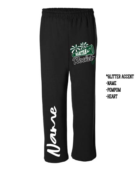 RHS Cheer27 Open Bottom Sweatpants