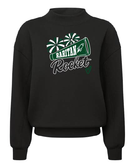 RHS Cheer27 LUXE Mock Neck Sweatshirt