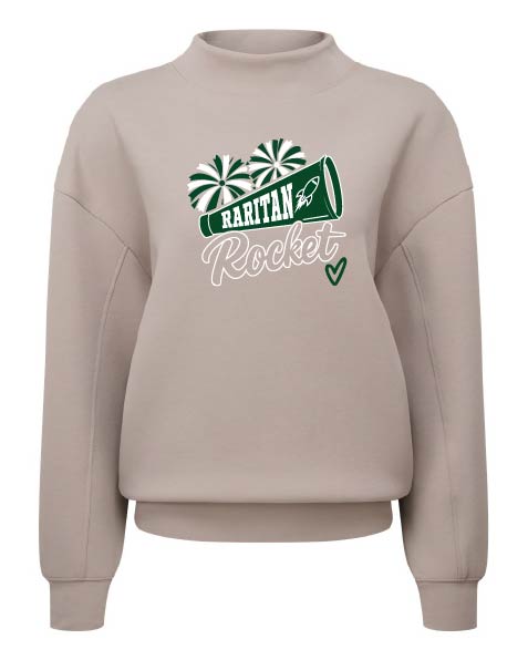 RHS Cheer27 LUXE Mock Neck Sweatshirt