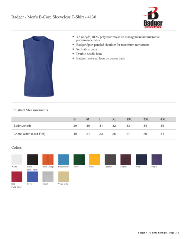 RFF26 Performance Training Tank & Shorts Combo