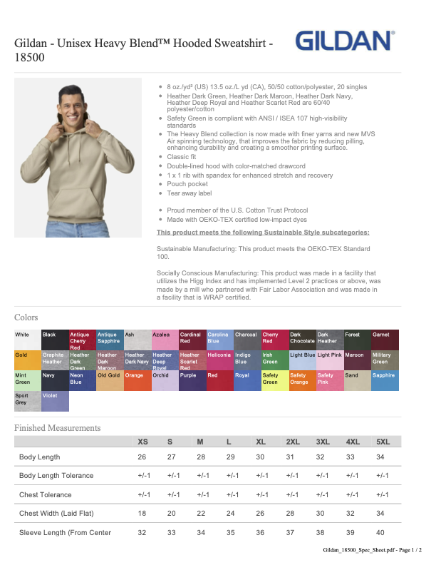 HWG Hoodie Youth & Adult