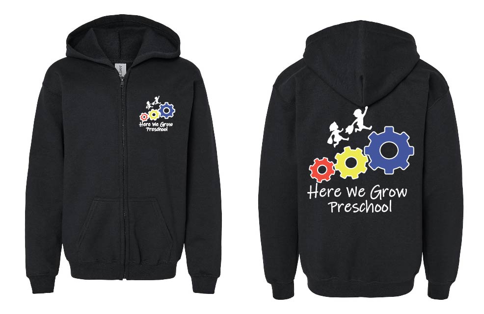 HWG Zip Up Sweatshirt Adult