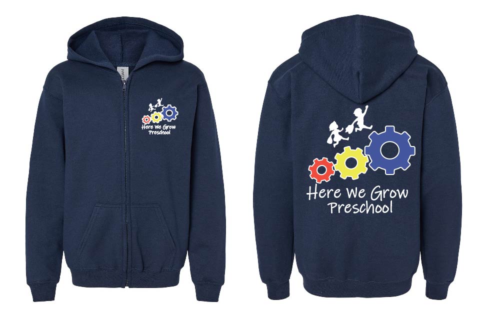 HWG Zip Up Sweatshirt Adult