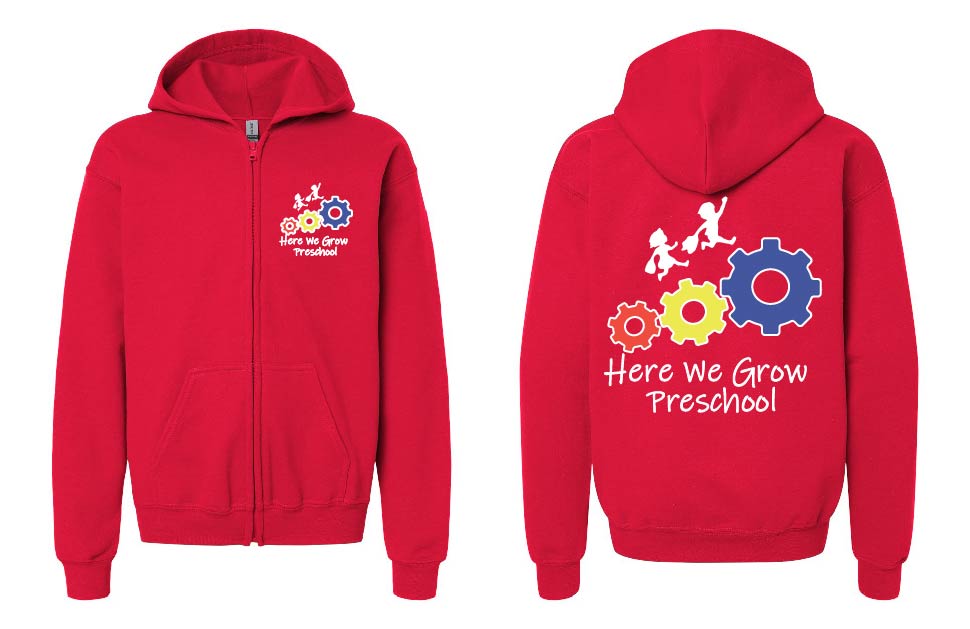 HWG Zip Up Sweatshirt Adult