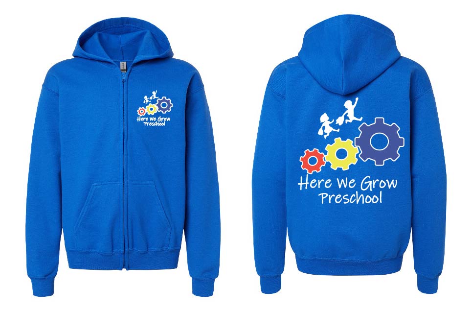 HWG Zip Up Sweatshirt Adult