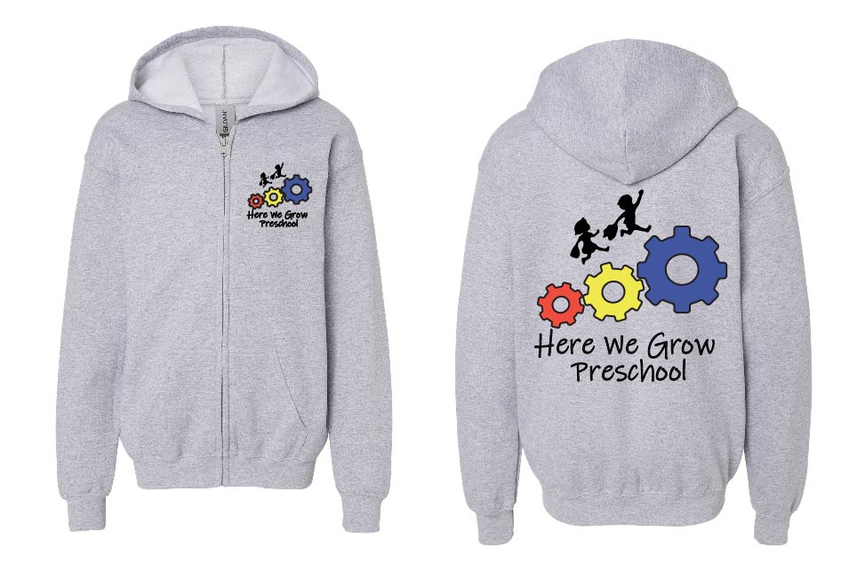 HWG Zip Up Sweatshirt Adult