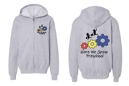 HWG Zip Up Sweatshirt Adult