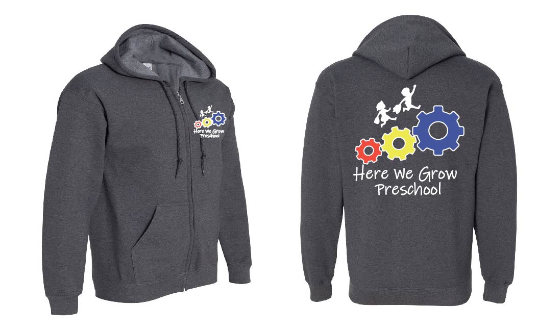 HWG Zip Up Sweatshirt Adult