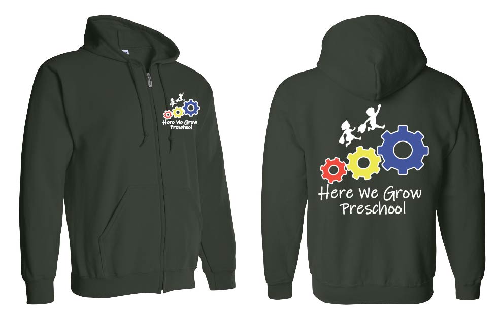 HWG Zip Up Sweatshirt Adult