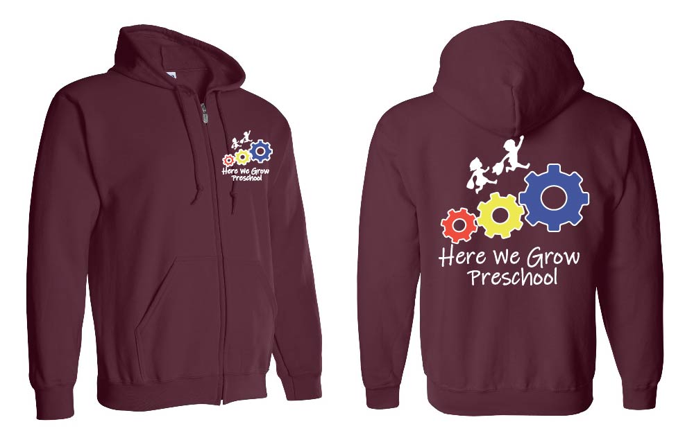 HWG Zip Up Sweatshirt Adult