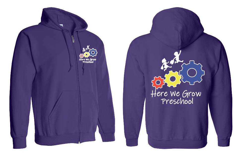 HWG Zip Up Sweatshirt Adult