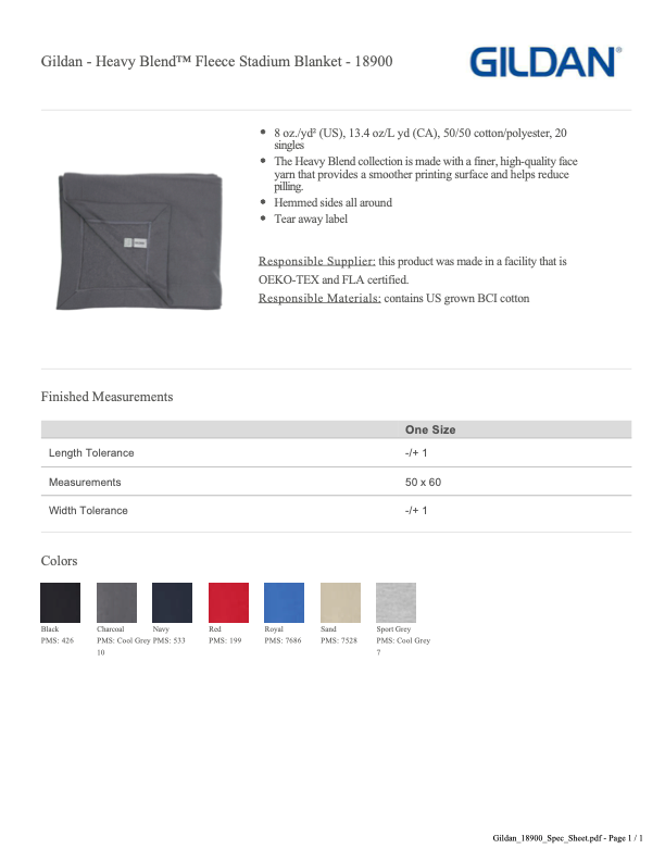 RFF26 Blanket
