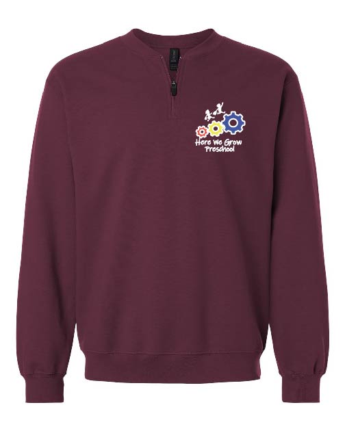 HWG Quarter Zip Sweatshirt Adult