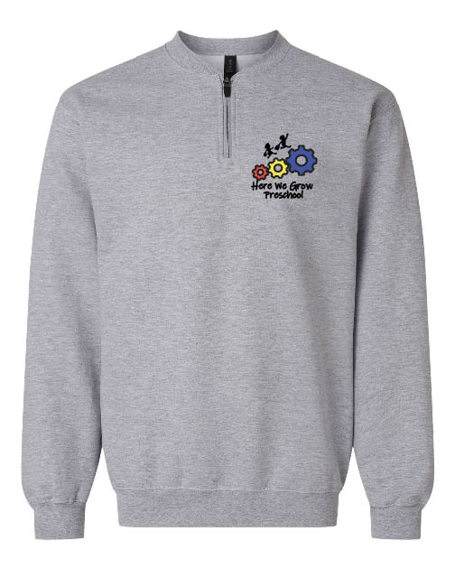 HWG Quarter Zip Sweatshirt Adult