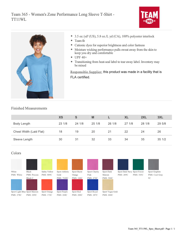 Viper Performance Long Sleeve Tshirts
