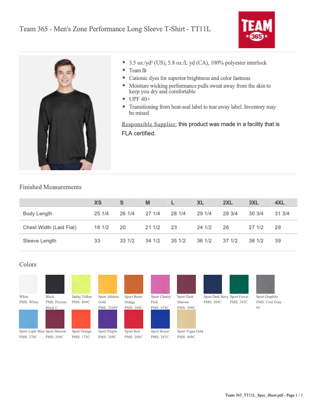 Viper Performance Long Sleeve Tshirts