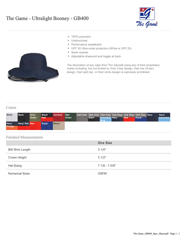 RF26 Bucket Hat
