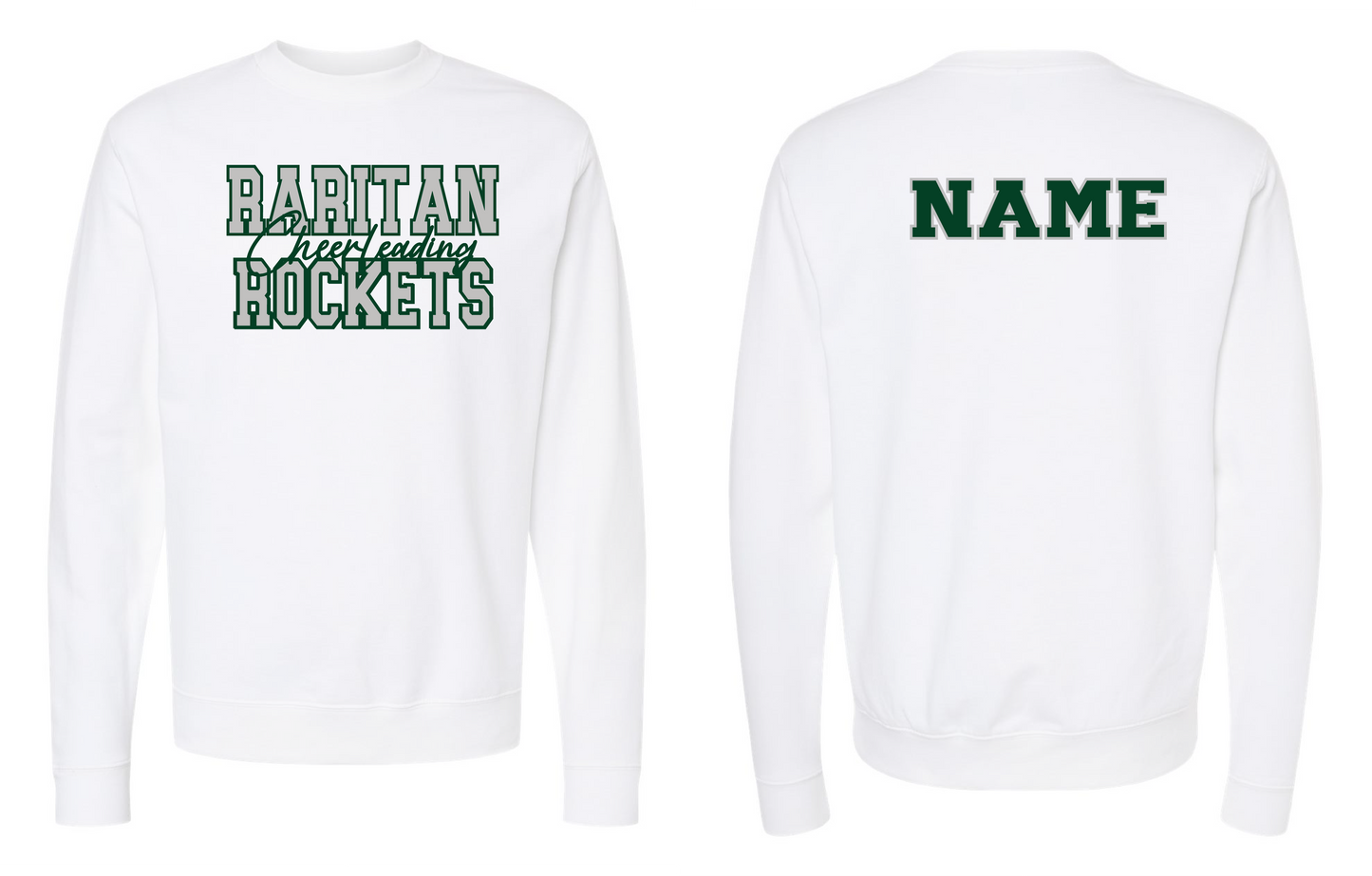 RHS Cheer26 Crew Sweatshirt 2024 Designs